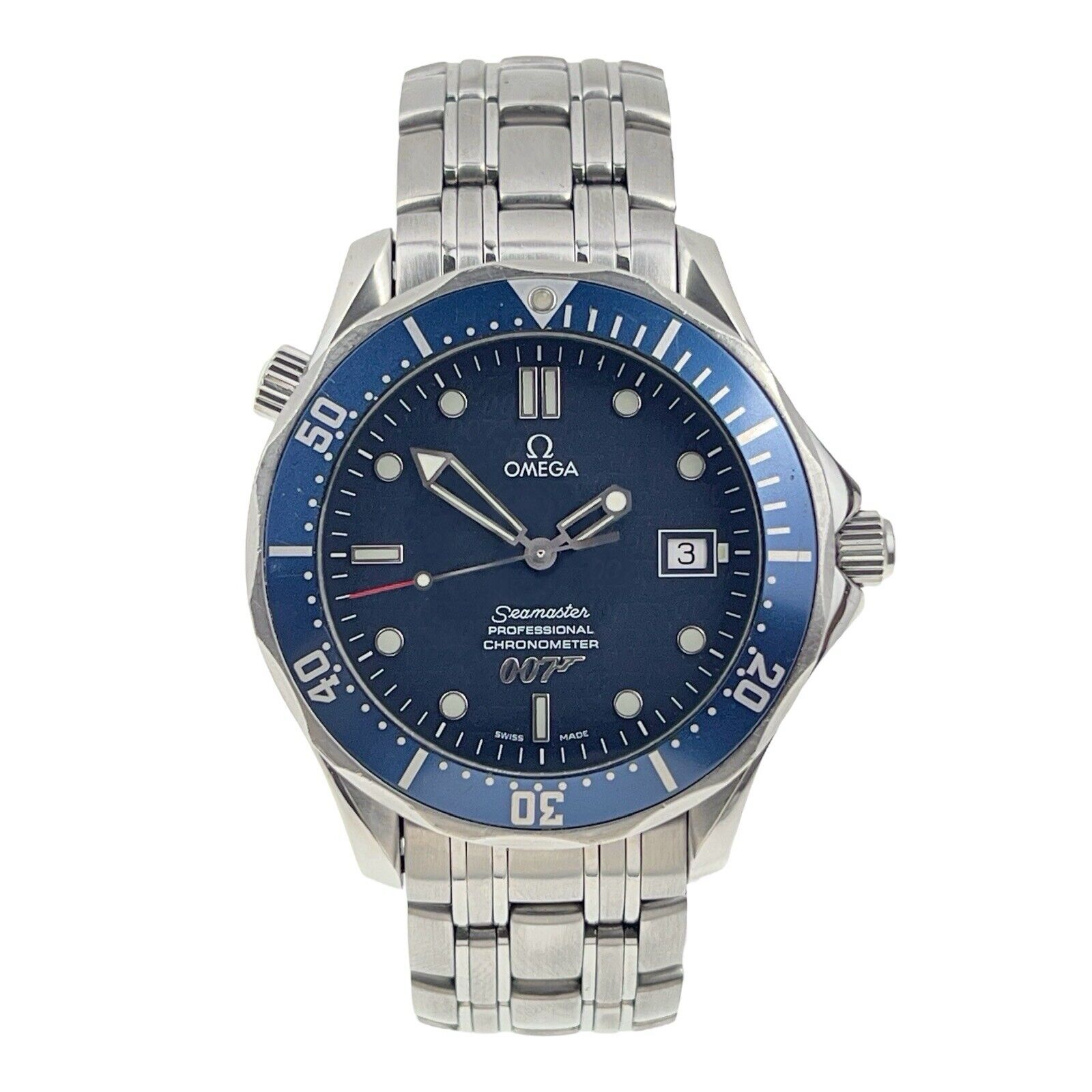 Omega Seamaster Diver 300m 007 Edition Steel Blue Dial 41mm Automatic 2537.80.00