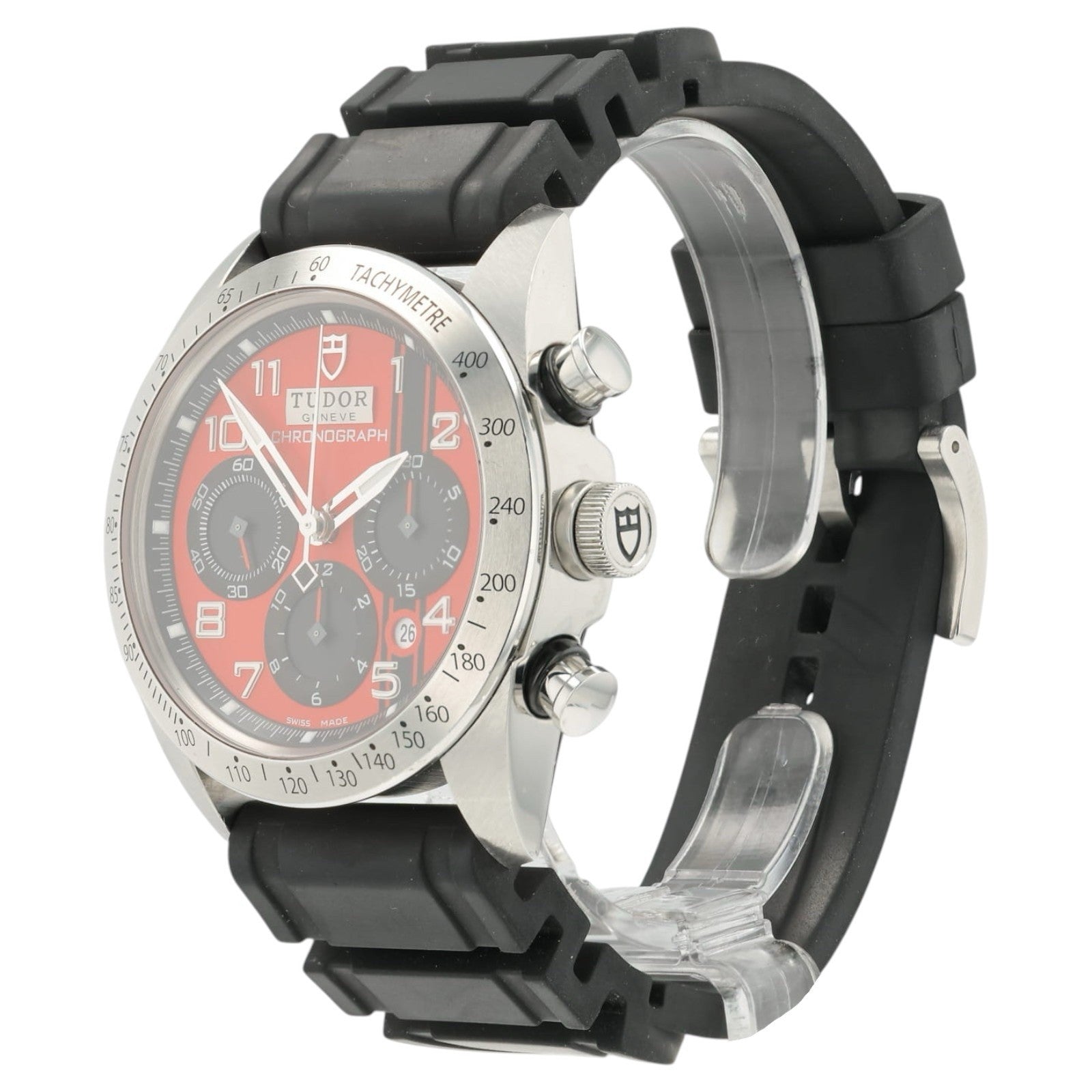 Tudor Fastrider Ducati Red Dial Stainless Steel 42mm Automatic Men’s Watch 42000