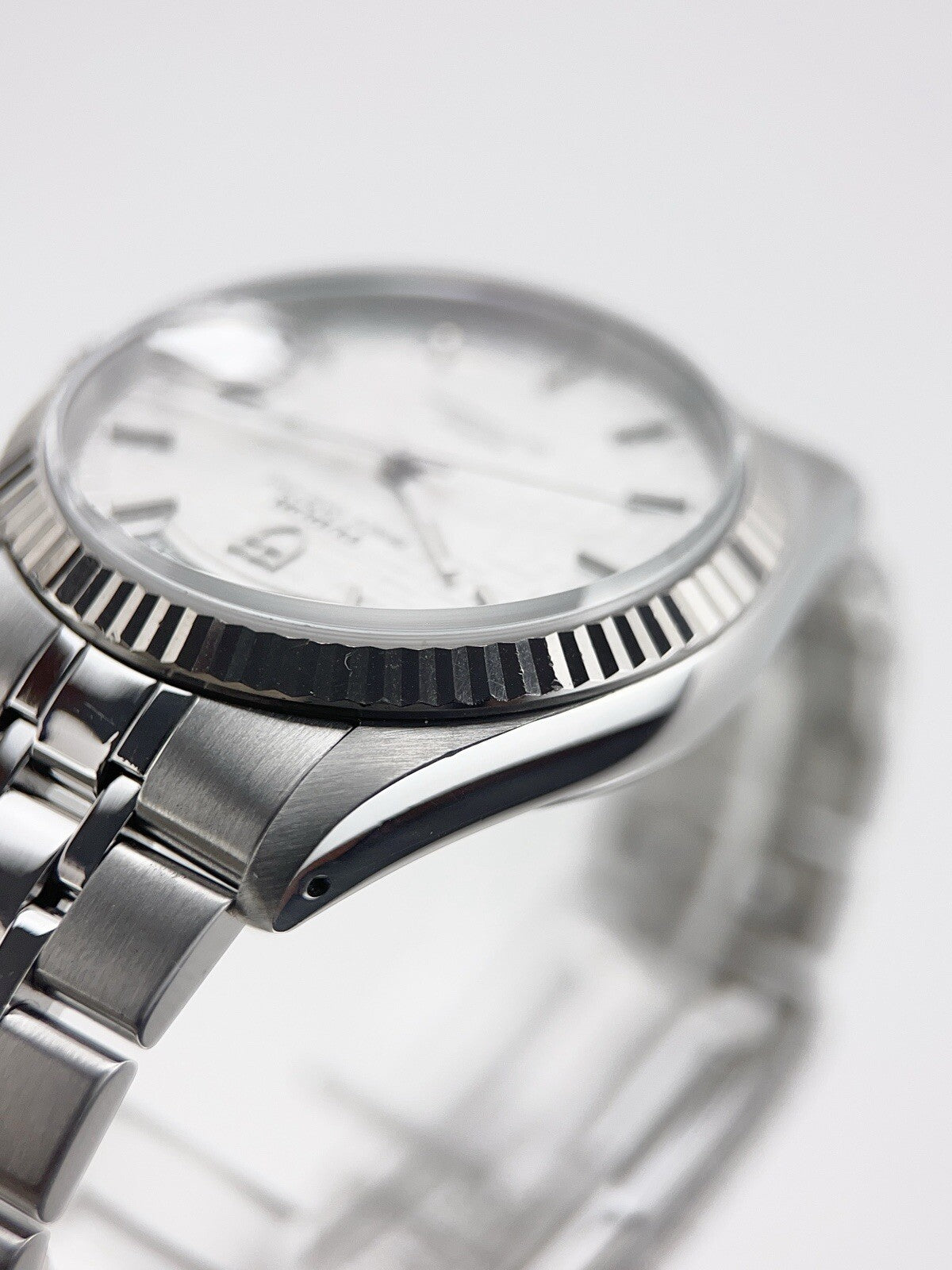 Tudor Prince Day & Date Stainless Steel 36mm Linen Automatic Men’s Watch 76214