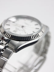 Tudor Prince Day & Date Stainless Steel 36mm Linen Automatic Men’s Watch 76214