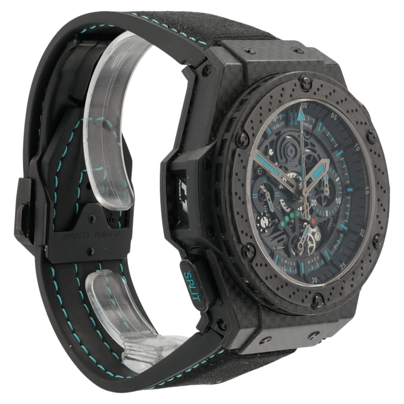 Hublot King Power F1 Black Dial Carbon 48mm Automatic Men's 719.QM.1729.NR.FAD11