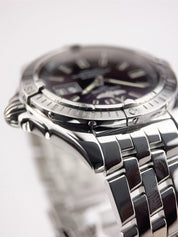 Breitling Cockpit Stainless Steel Black Dial 41mm Automatic Men’s Watch A49350
