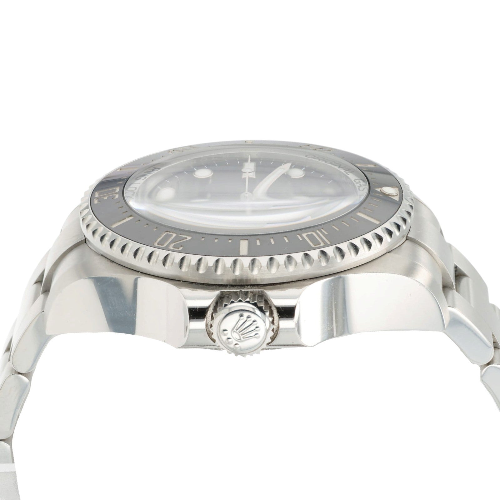 Rolex Deepsea Black Dial Stainless Steel 44mm Automatic Mens Watch 126660