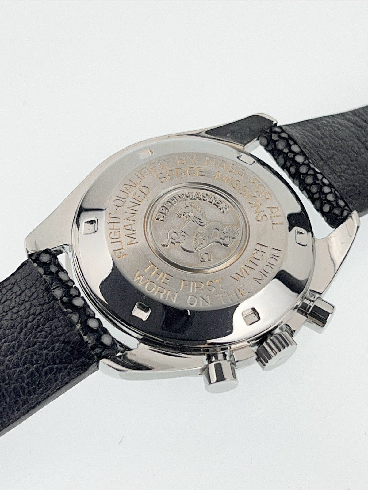 Omega Speedmaster Stainless Steel Black Dial 42mm Manual Wind Watch 145.022-71