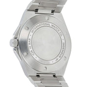 IWC Ingenieur Aqua Dial Stainless Steel 40mm Automatic Movement Mens IW3298903