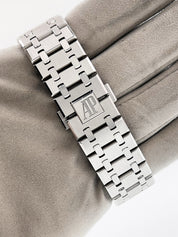 Audemars Piguet Royal Oak Steel Black Dial 41mm Automatic Men’s Watch 15500ST