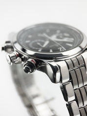 Jaeger-LeCoultre Stainless Steel Black Dial 41.5mm Automatic Mens Watch Q1758170
