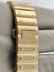 Cartier Santos Medium 18k Yellow Gold 35mm Automatic Men's Watch WGSA0030