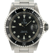 Tudor Submariner Black Dial Stainless Steel 40mm Automatic Men’s Watch 76100