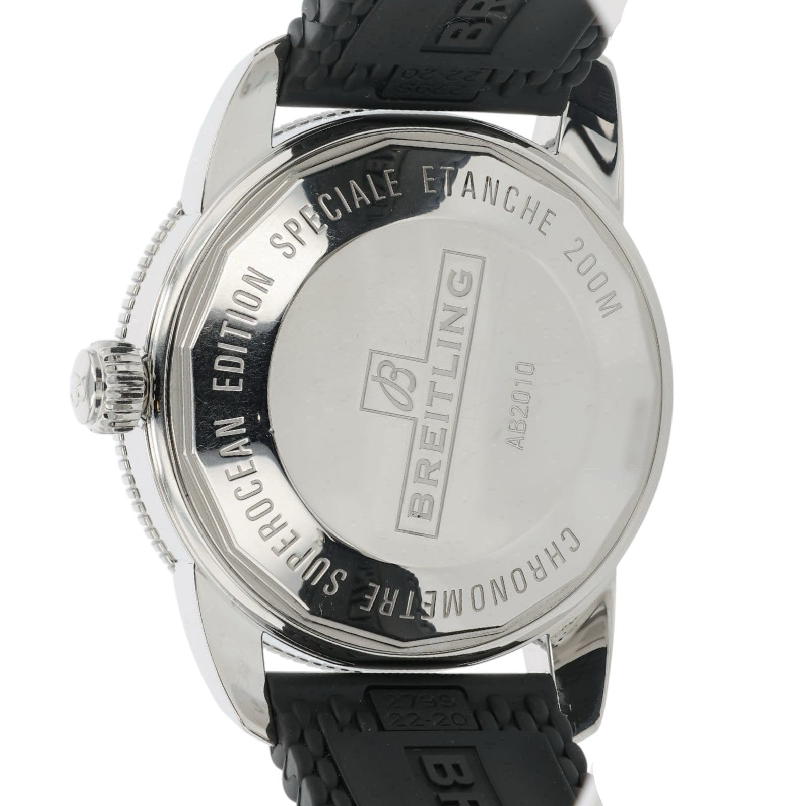 Breitling SuperOcean Green Dial Stainless Steel 42mm Automatic Mens Watch AB2010