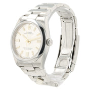 Rolex Oyster Perpetual Domino's Silver Dial Steel 36mm Auto Men’s 126000
