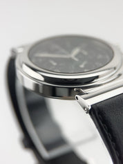 IWC Da Vinci Stainless Steel Black Dial 37mm Quartz Movement Mens IW372810