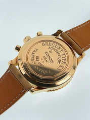 Breguet Type XX 18k Rose Gold White Dial 39mm Automatic Men's Watch 3820