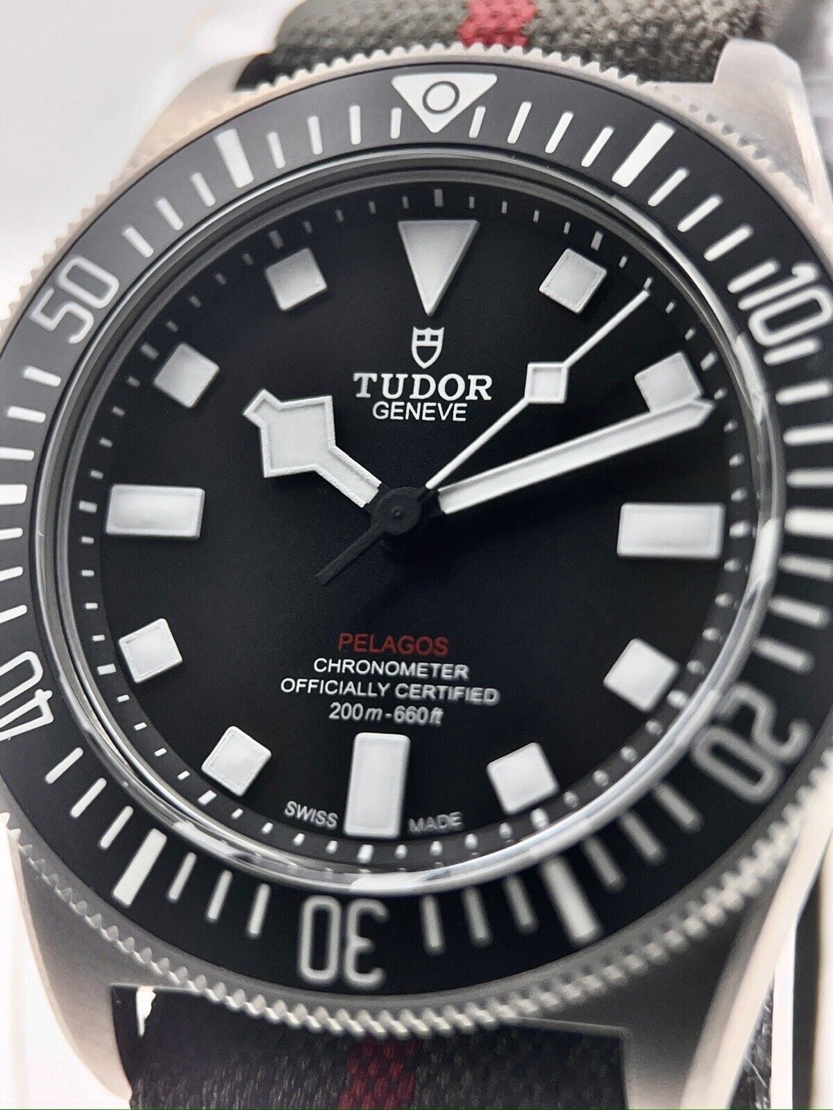 2023+ Tudor Pelagos FXD 25717N Titanium 42mm Fabric Strap - Box & Papers