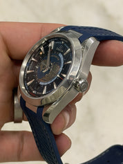 2025 Omega Seamaster Aqua Terra Worldtimer Blue Dial Watch 220.12.43.22.03.001