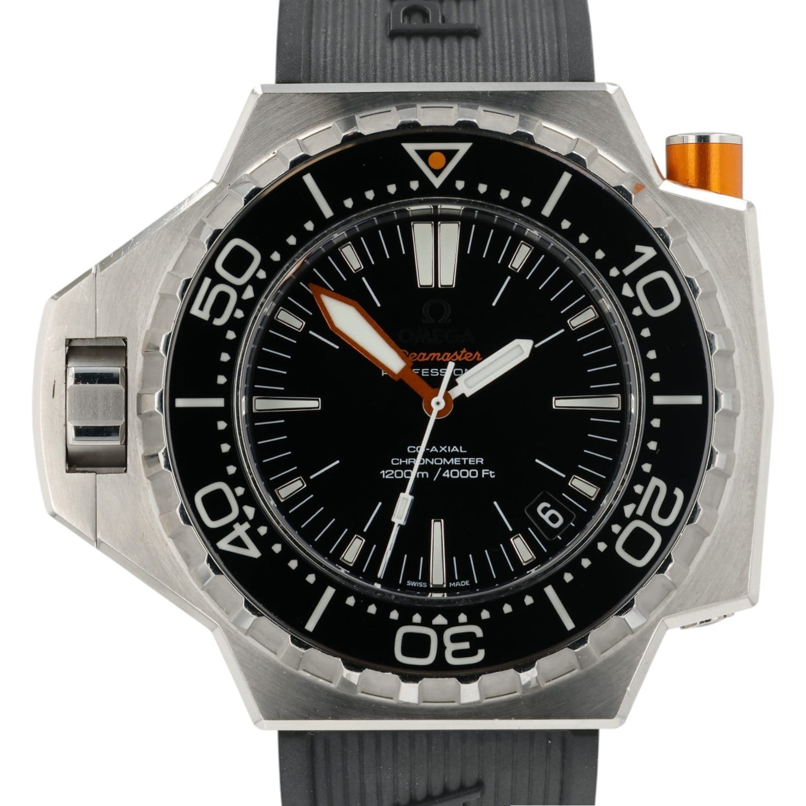 Omega Seamaster Ploprof Black Dial Stainless Steel Automatic 224.32.55.21.01.001