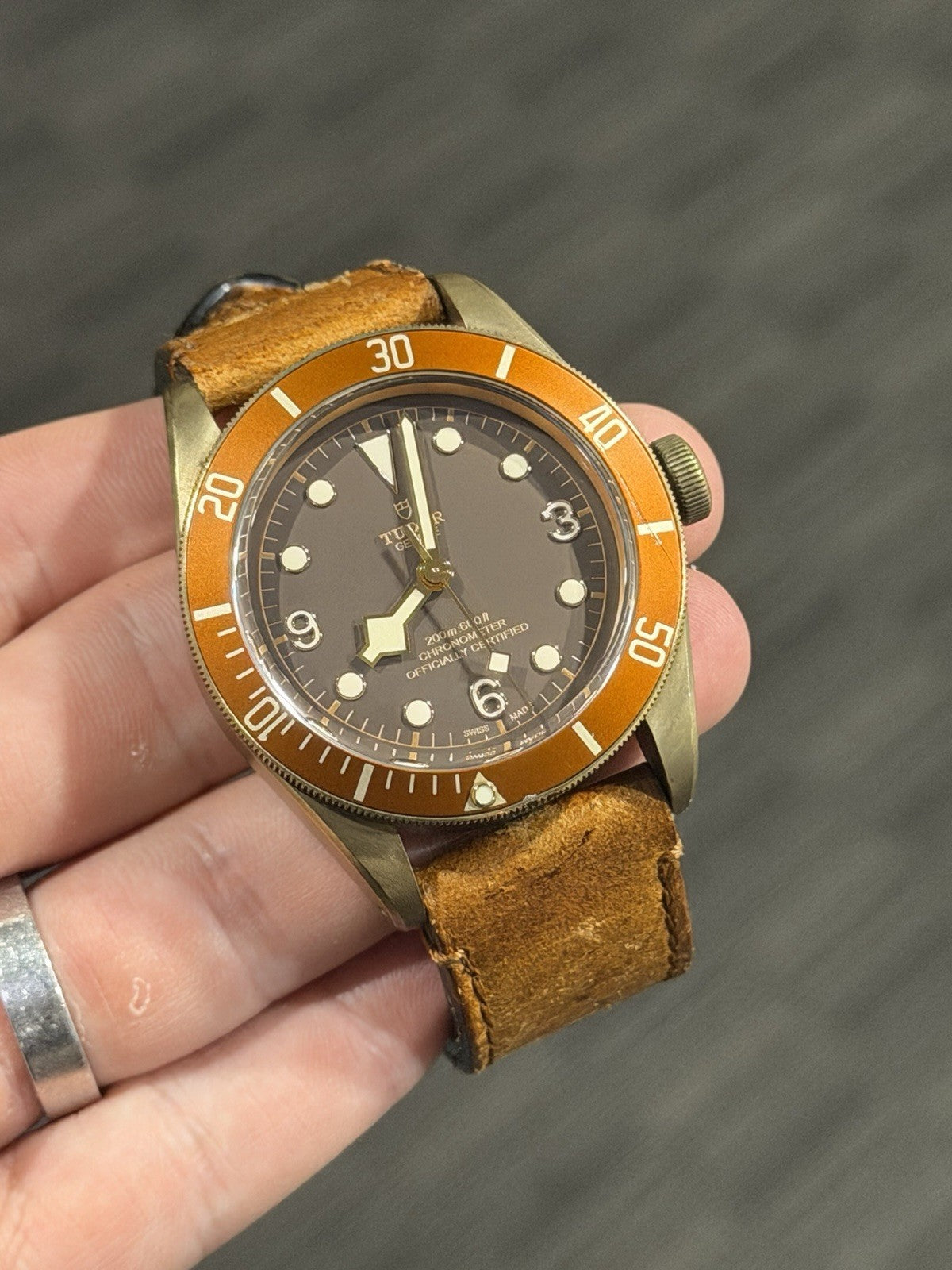 2016 Tudor Heritage 79250BM Black Bay Bronze 43 mm Automatic Men's Watch