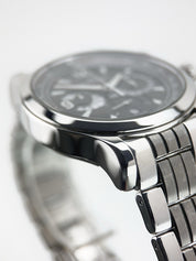 Jaeger-LeCoultre Stainless Steel Black Dial 41.5mm Automatic Mens Watch Q1758170