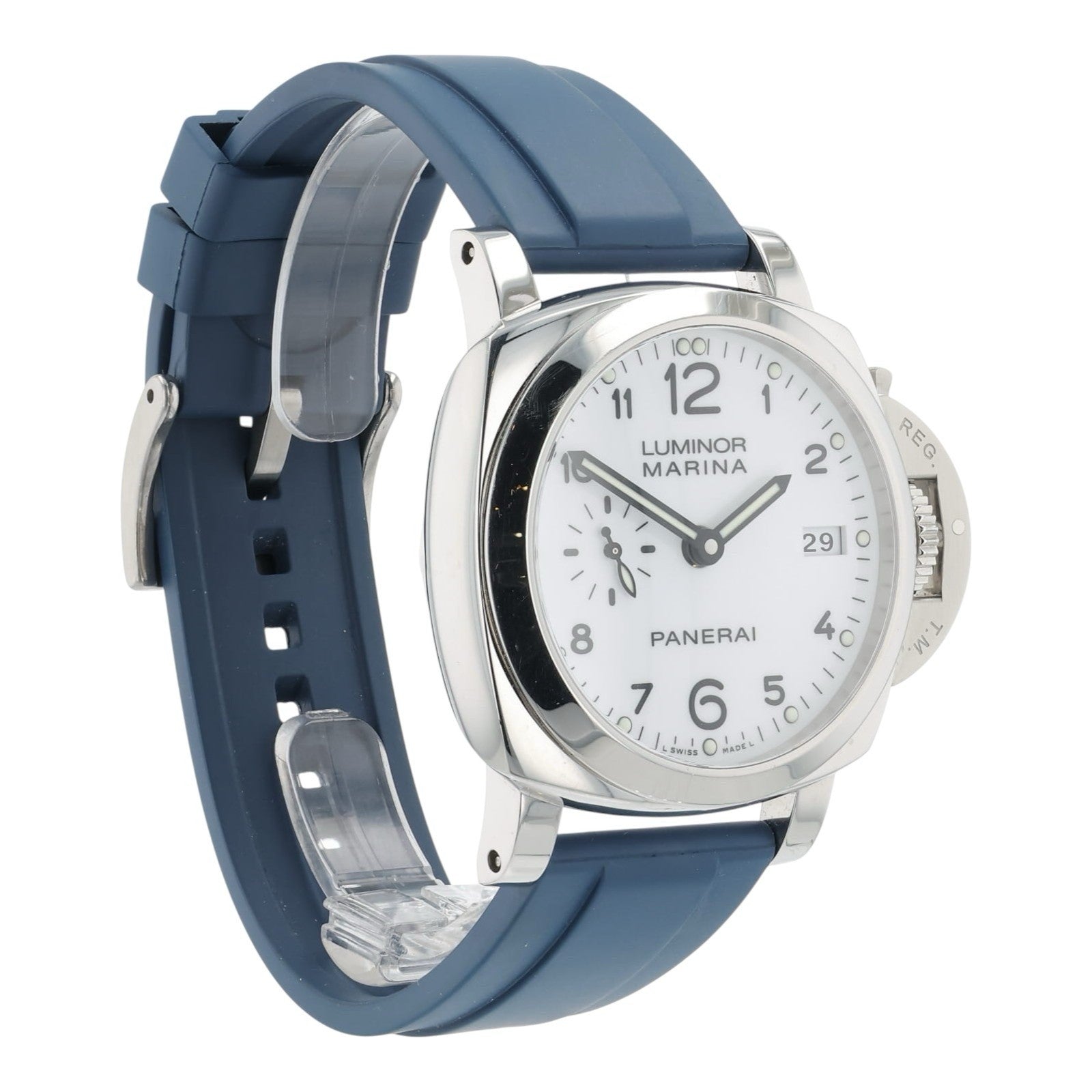 Panerai Luminor Marina Stainless Steel White Dial 42mm Automatic Mens PAM00523