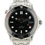 Omega Seamaster 007 Black Dial Steel 41mm Automatic Mens 212.30.41.20.01.005