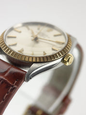 Rolex Oyster Stainless and Gold Dial 34mm Automatic Movement Men's Watch 1003