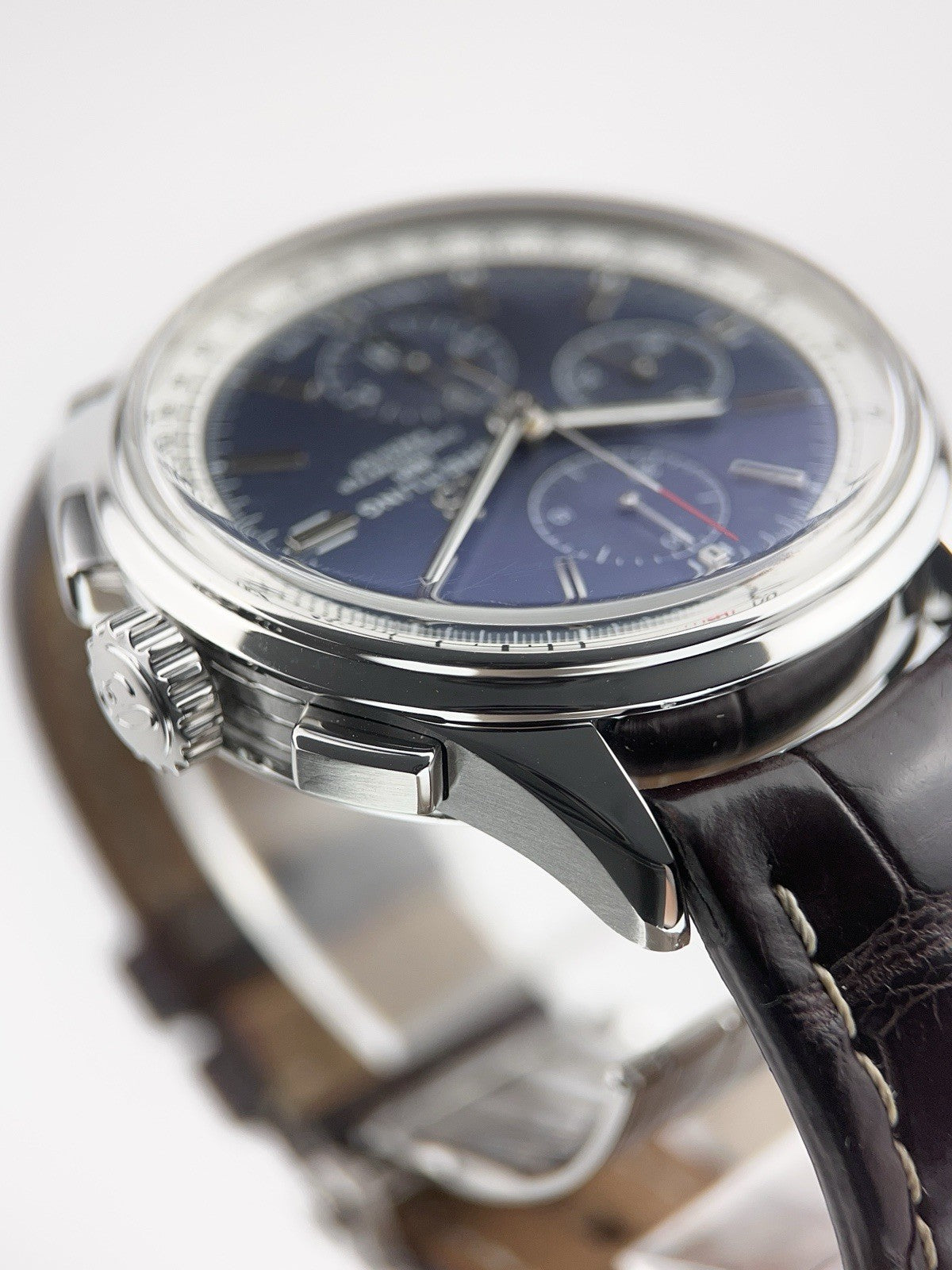 Breitling Premier Stainless Steel Blue Dial 42mm Automatic Men's Watch A13315
