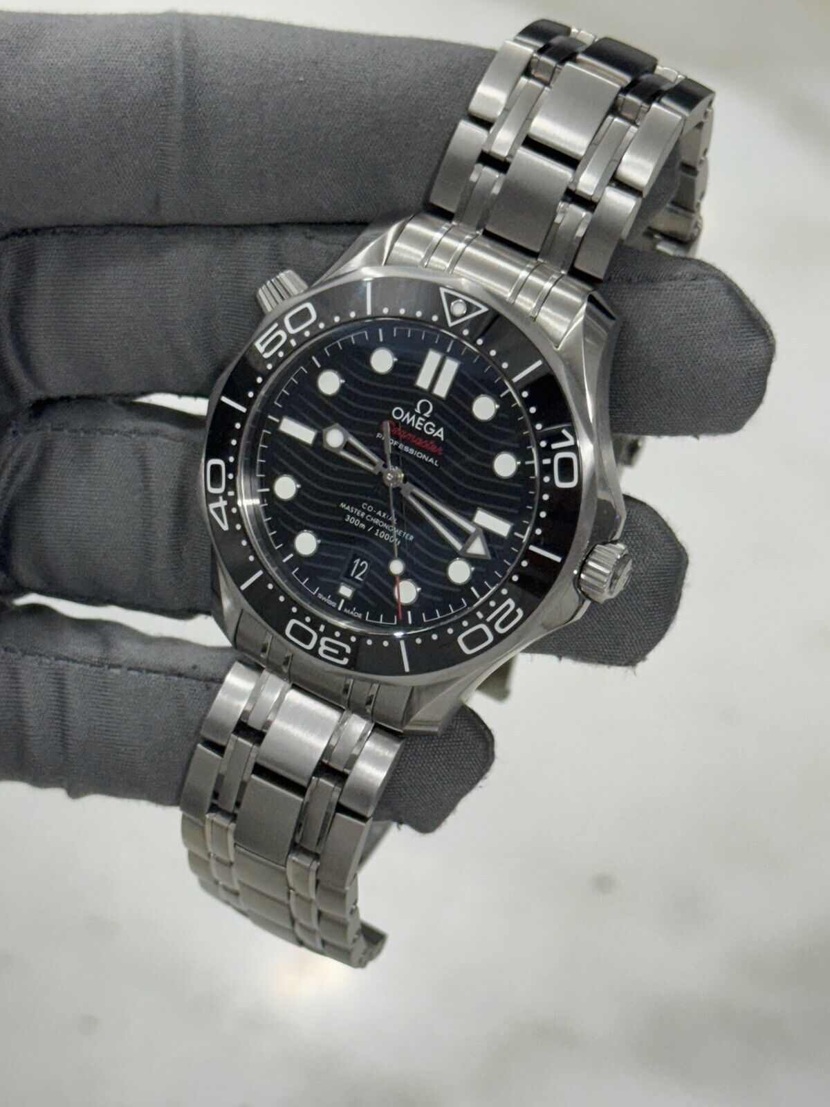 Omega Seamaster Professional 300m Diver Black Ceramic Watch 210.30.42.20.01.001