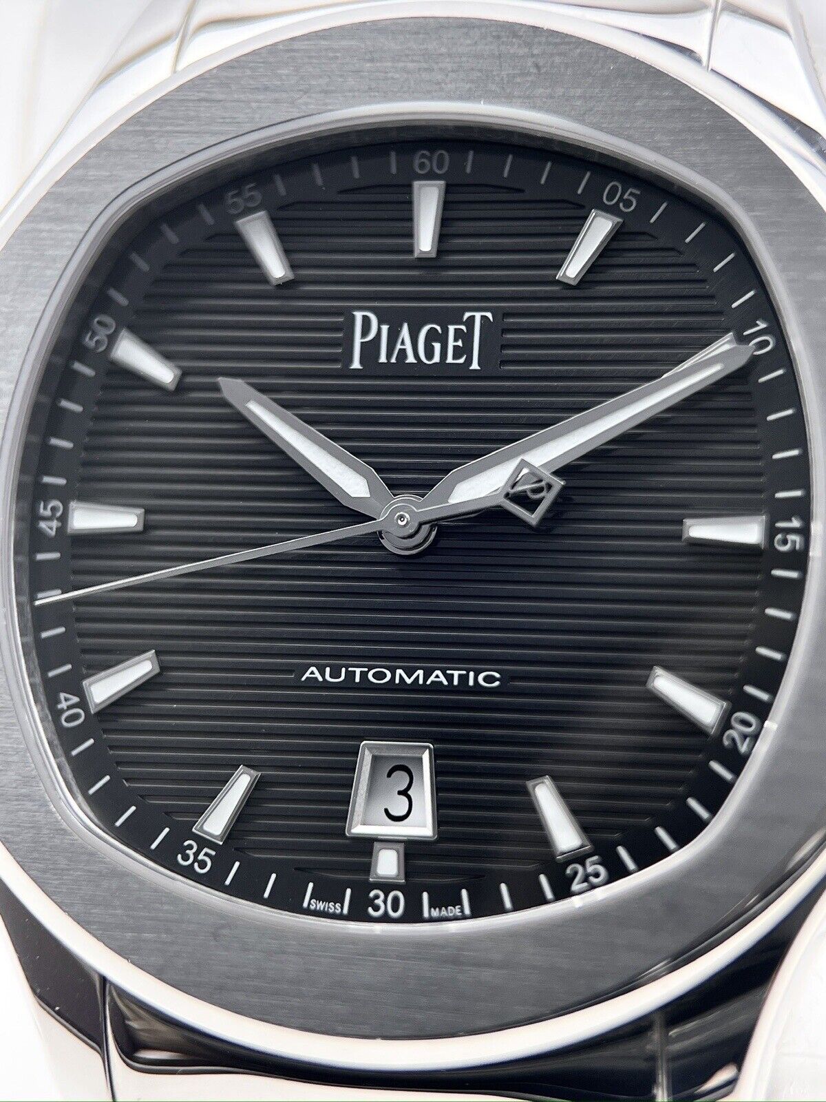 Piaget Polo Gray Dial 42mm Automatic Mens Watch Ref-P11288 - Watch Only