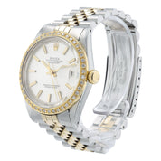 Rolex Two-tone Datejust Silver Dial Gold & Steel 36mm Automatic Men’s 1601