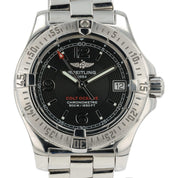Breitling Colt Ladies Black Dial Stainless Steel 33mm Quartz Ladies Watch A77380