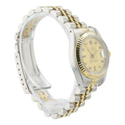 Rolex Lady Datejust Gold & Steel Champagne Dial 26mm Automatic Womens 69173