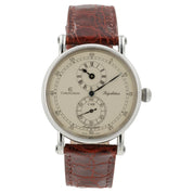 Chronoswiss Regulator White Dial Stainless Steel 38mm Automatic Mens CH1223