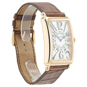 Franck Muller Long Island Silver Dial 18k Rose Gold 30x43mm Automatic 1000 SC