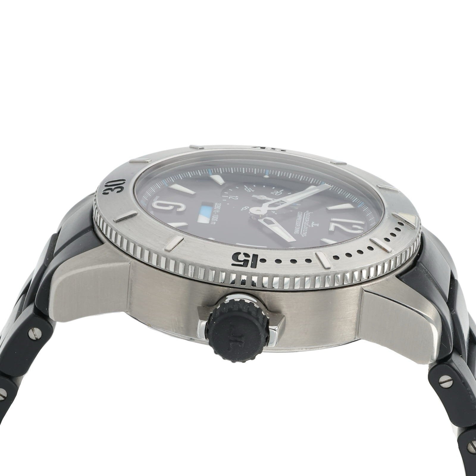 Jaeger-LeCoultre Black Dial Titanium 44mm Automatic Men’s Watch Q187T670