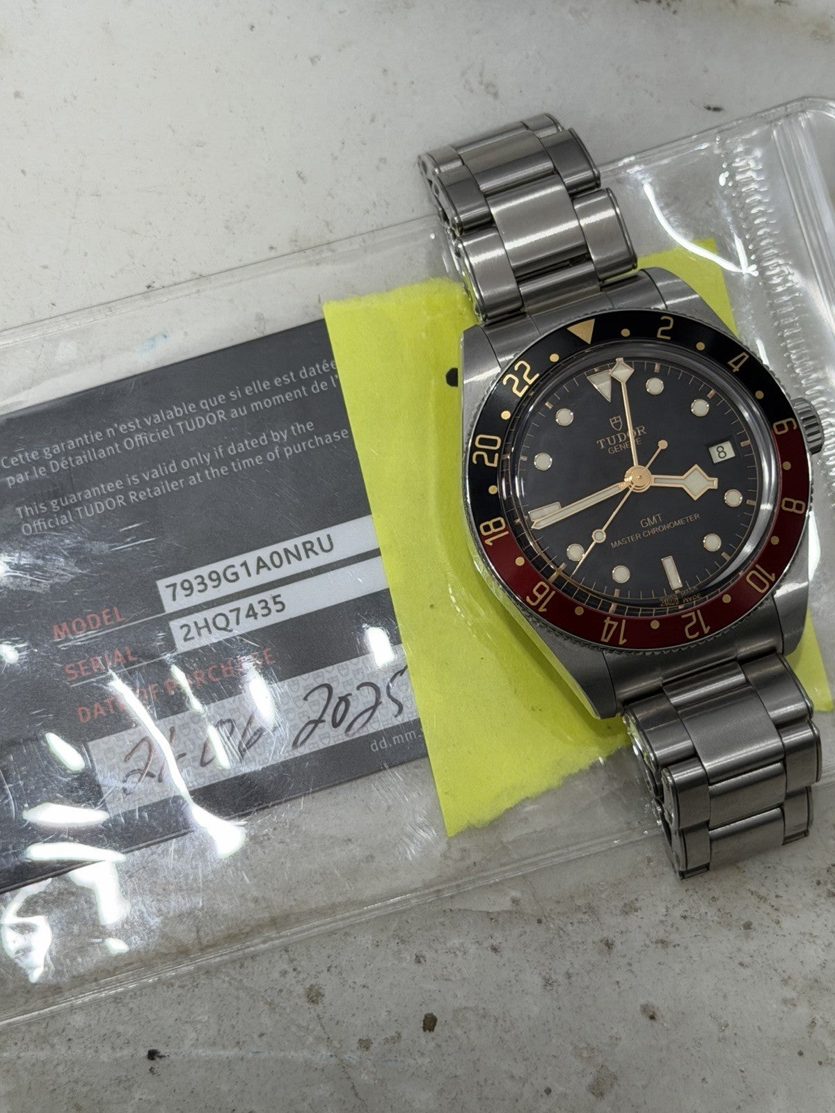 2025 Tudor Black Bay Coke Steel Black Dial 39mm Automatic Watch 7939G1A0NRU