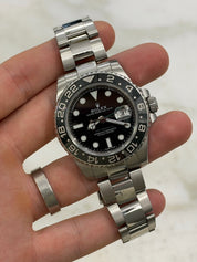 Rolex GMT Master II Black Dial Stainless Steel 40mm Automatic Men's 116710LN