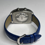 Dubey & Schaldenbrand Sonnerie Blue Dial Automatic GMT Date Swiss Watch - READ