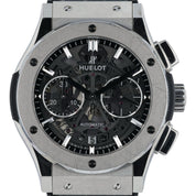 Hublot Classic Fusion Titanium Skeleton Dial 45mm Automatic Mens 525.NX.0170.LR
