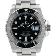 Rolex Submariner Black Dial Stainless Steel 40mm Automatic Men’s Watch 116610LN