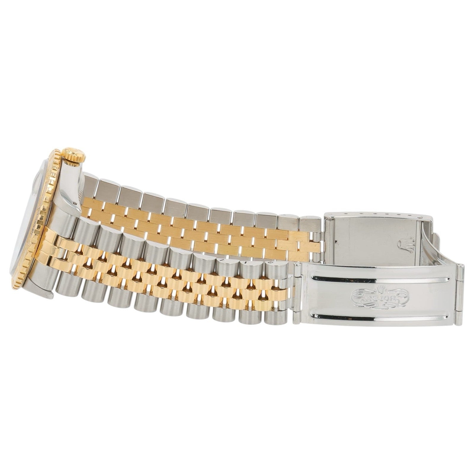 Rolex Datejust Gold & Steel Champagne Dial 36mm Automatic Men’s Watch 16233