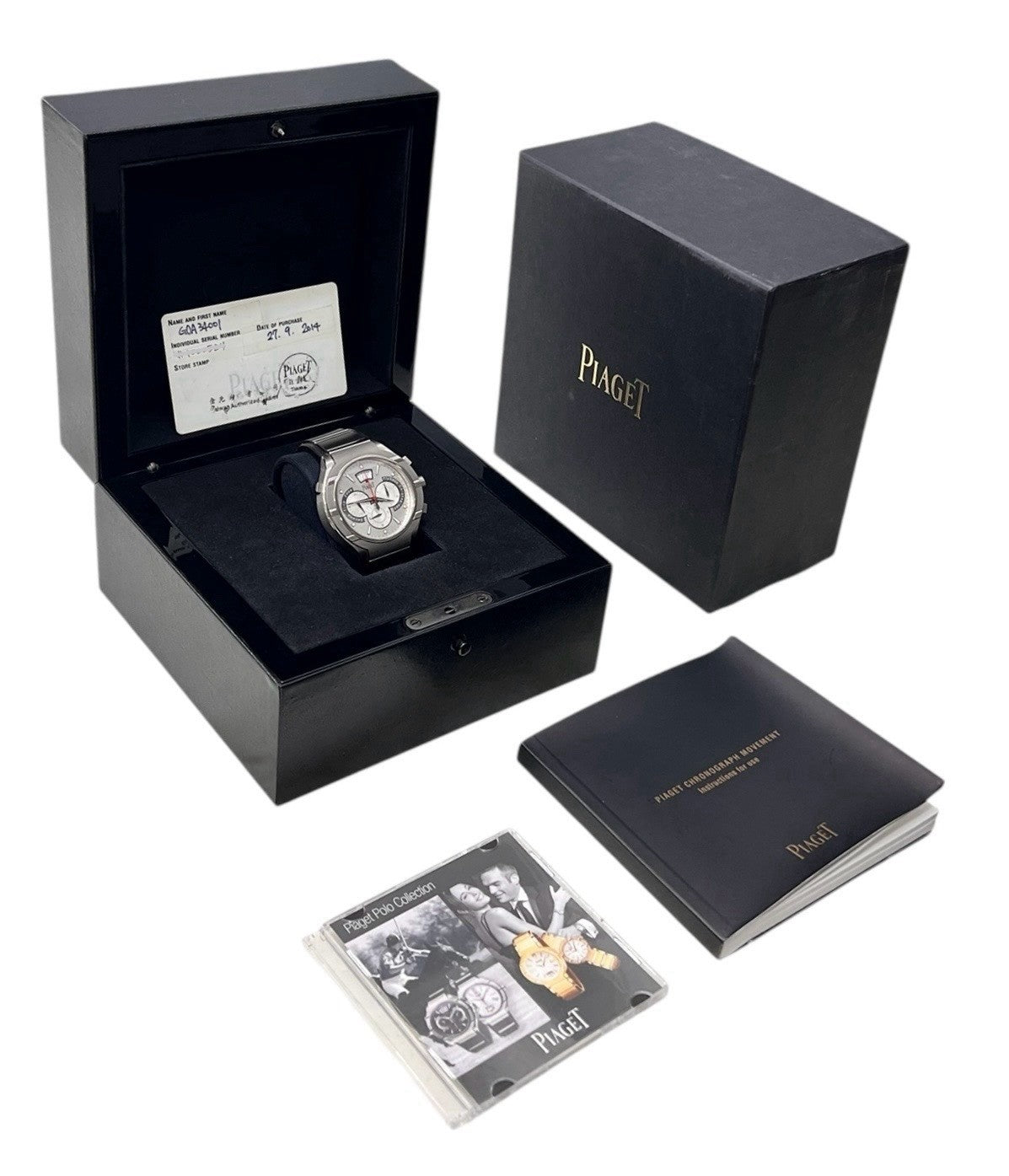 Piaget Polo Forty Five Titanium Silver Dial 45mm Automatic Men’s Watch G0A34001