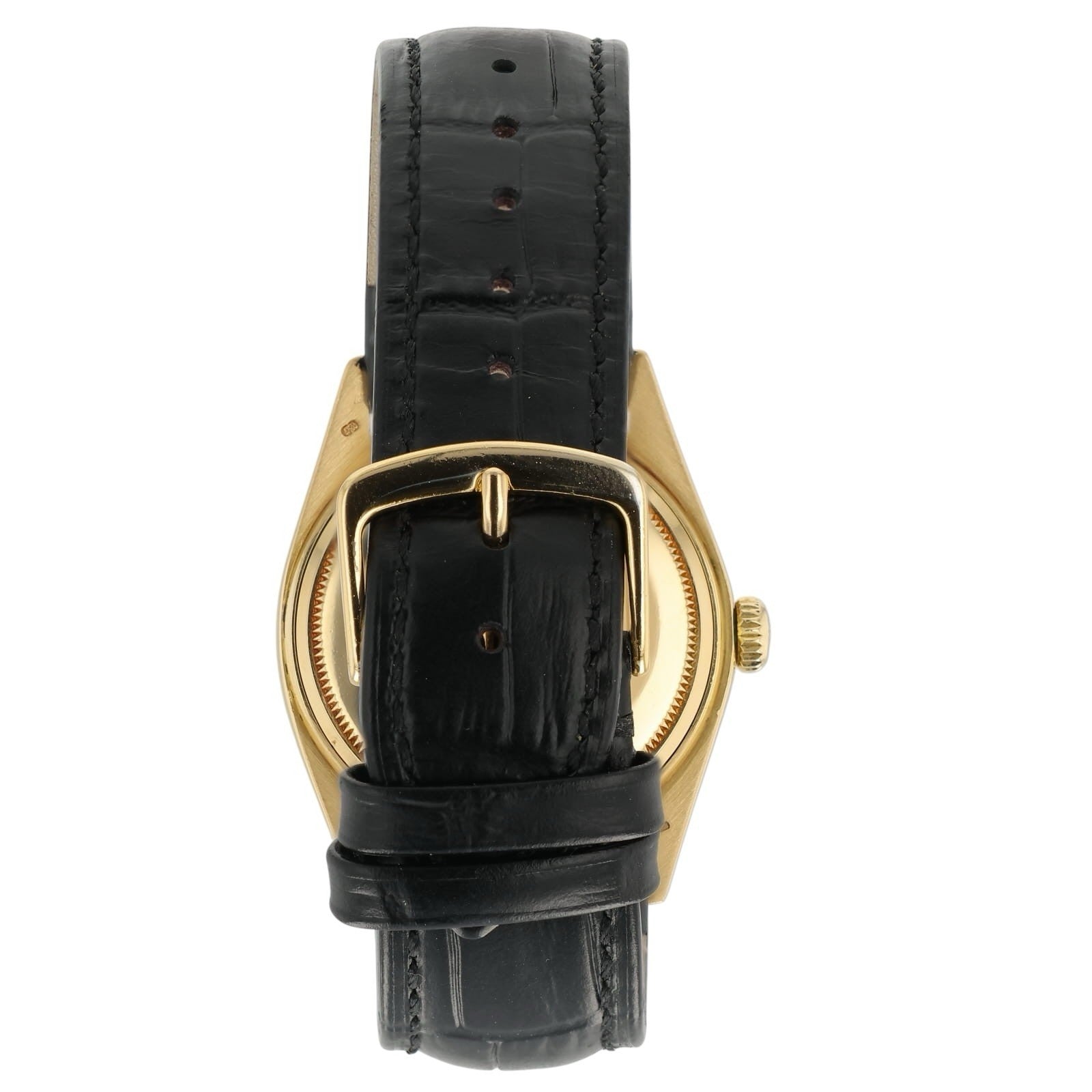 Rolex Datejust Onyx Dial 18k Yellow Gold 36mm Automatic Men’s Watch 1601
