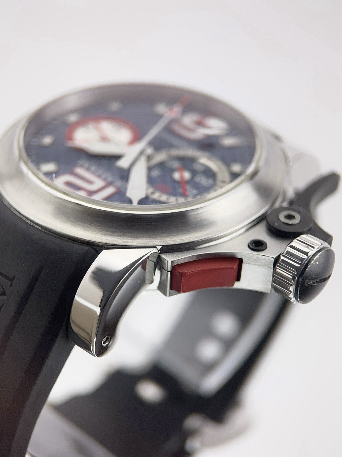 Graham Chronofighter Steel Blue Dial 46mm Automatic Mens' Watch 2REAS.U01A.L9