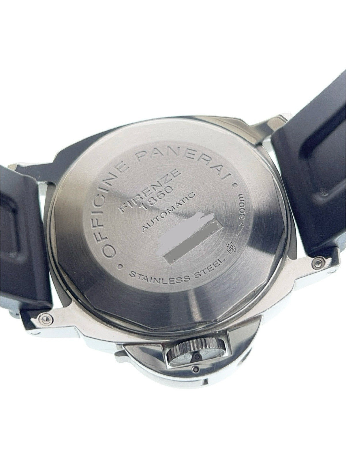 Panerai Luminor Stainless Steel Black Dial 44mm Automatic Men's Watch PAM00090