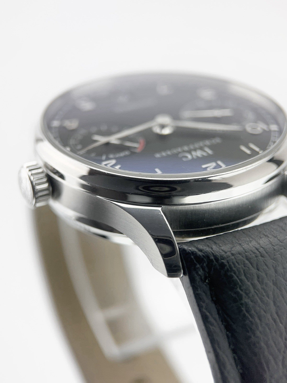 IWC Portuguese Stainless Steel Black Dial 42mm Automatic Men’s Watch IW500109