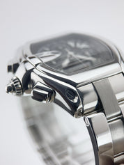 Cartier Roadster Stainless Steel Black Dial 40mm Automatic Men's Watch W62007X6