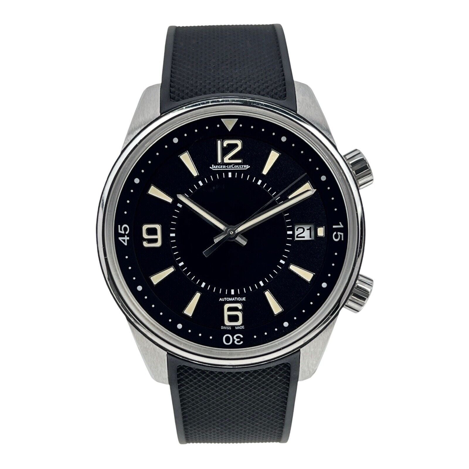 Jaeger-LeCoultre Polaris 1000 Hours Control Q9068670 Men's Black Watch - B/P