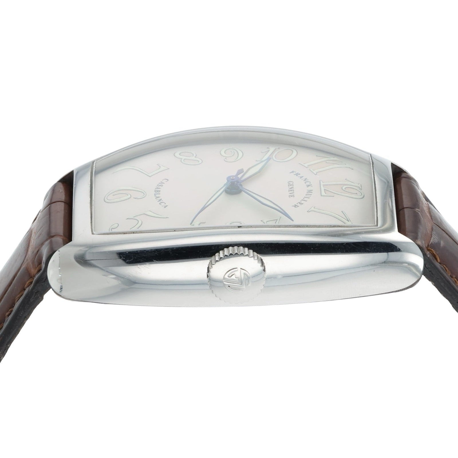 Franck Muller Casablanca Silver Dial Steel 32mm Automatic Men’s Watch 5850