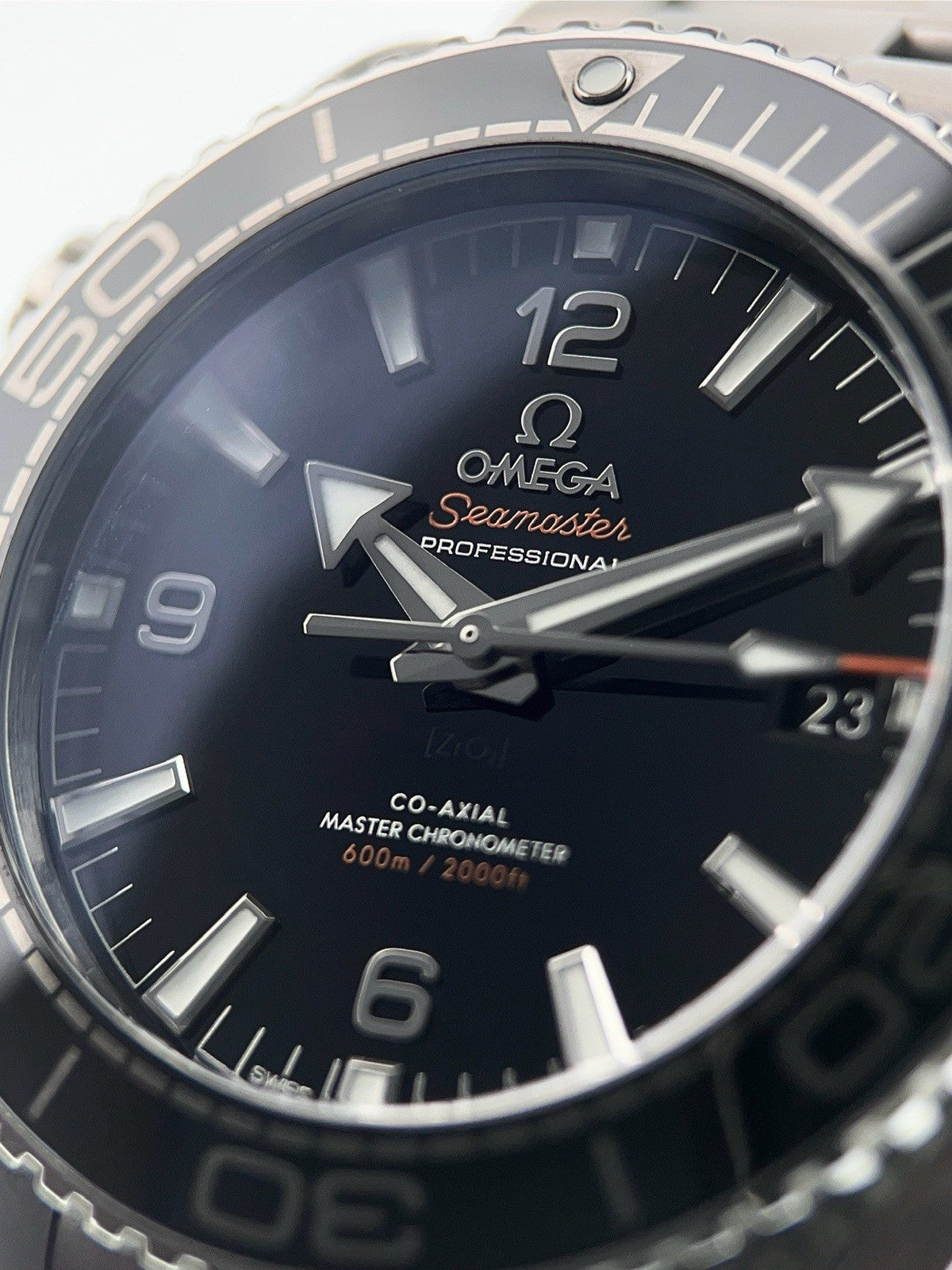 Omega Seamaster Steel Black Dial 43.5mm Automatic Mens Watch 215.30.44.21.01.001