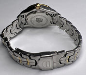 TAG Heuer Ladies Link Quartz Date Watch WJF1354 MOP Dial Diamond Bezel 27mm